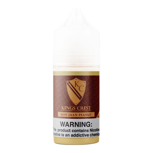 Kings Crest Don Juan Peanut Salt Nic